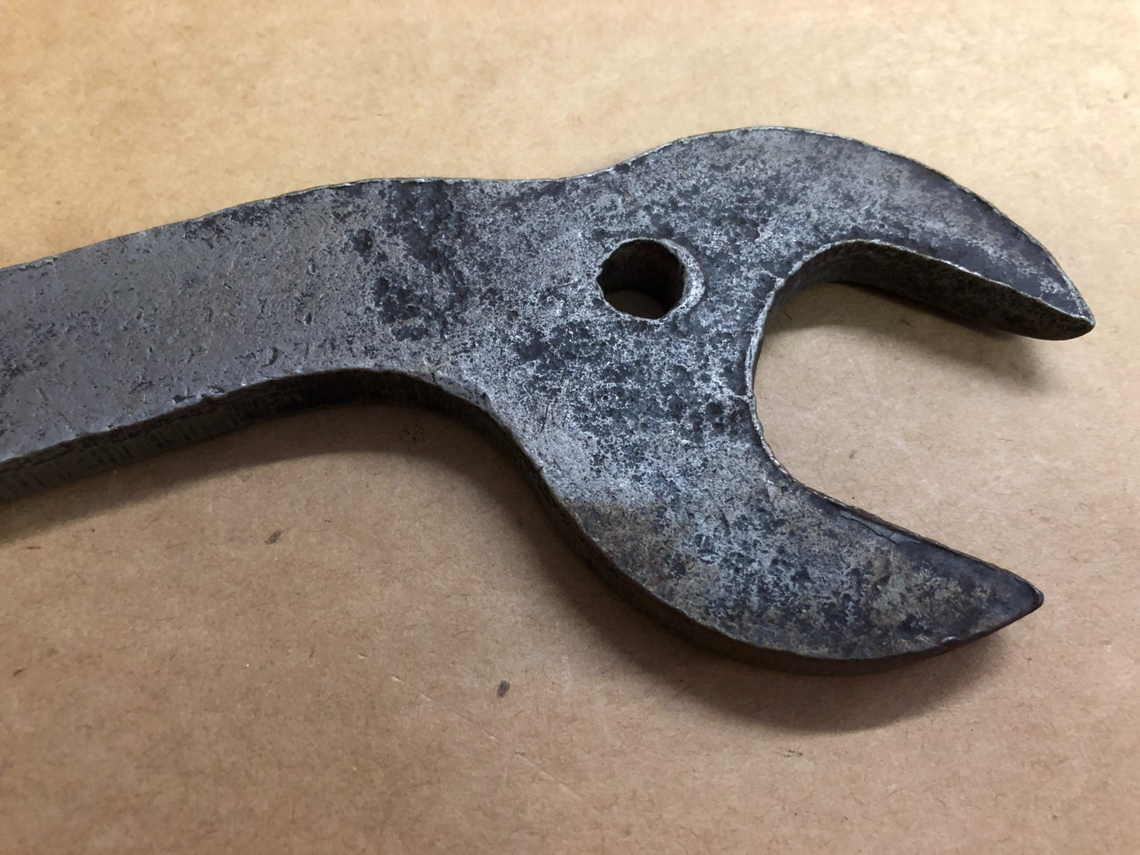 Antique 11 1/2″ P&O Co “S” Shape Open End Wrench Implement Tractor (A)