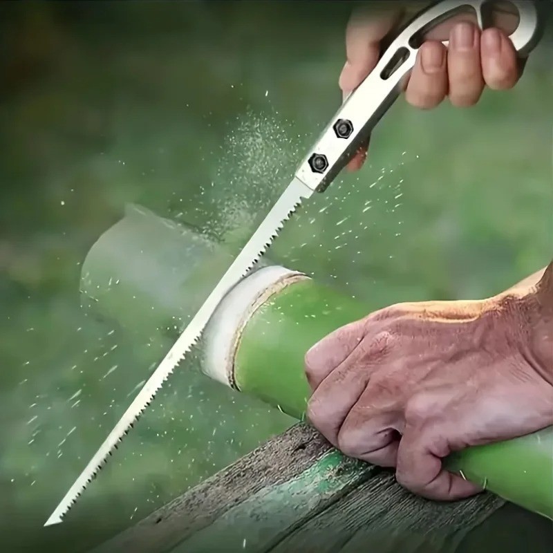 Handsaw Garden Saw SK5 Steel Saw Tools W/ Wooden Handle Woodworking Saw 340mm Co