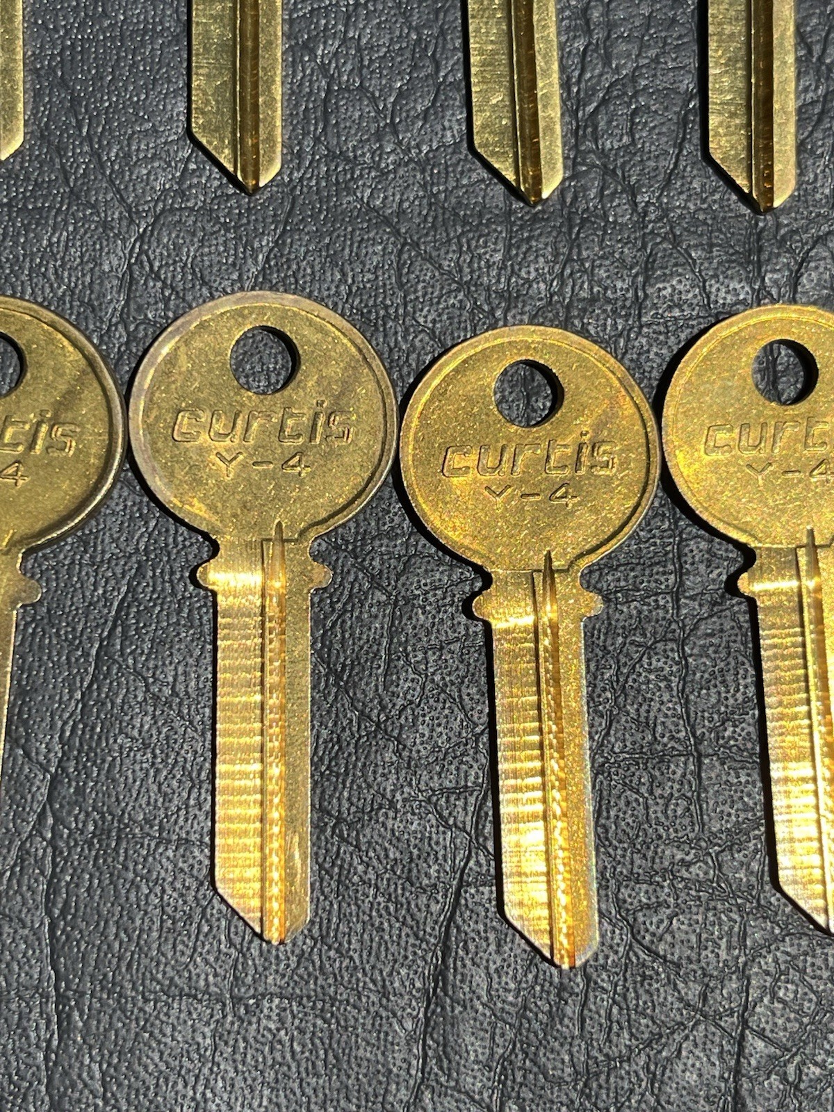 Key Blank ESP Y4 Curtis Y-4 998 Lot of 10 Pieces Uncut for Yale 111GMK Locks