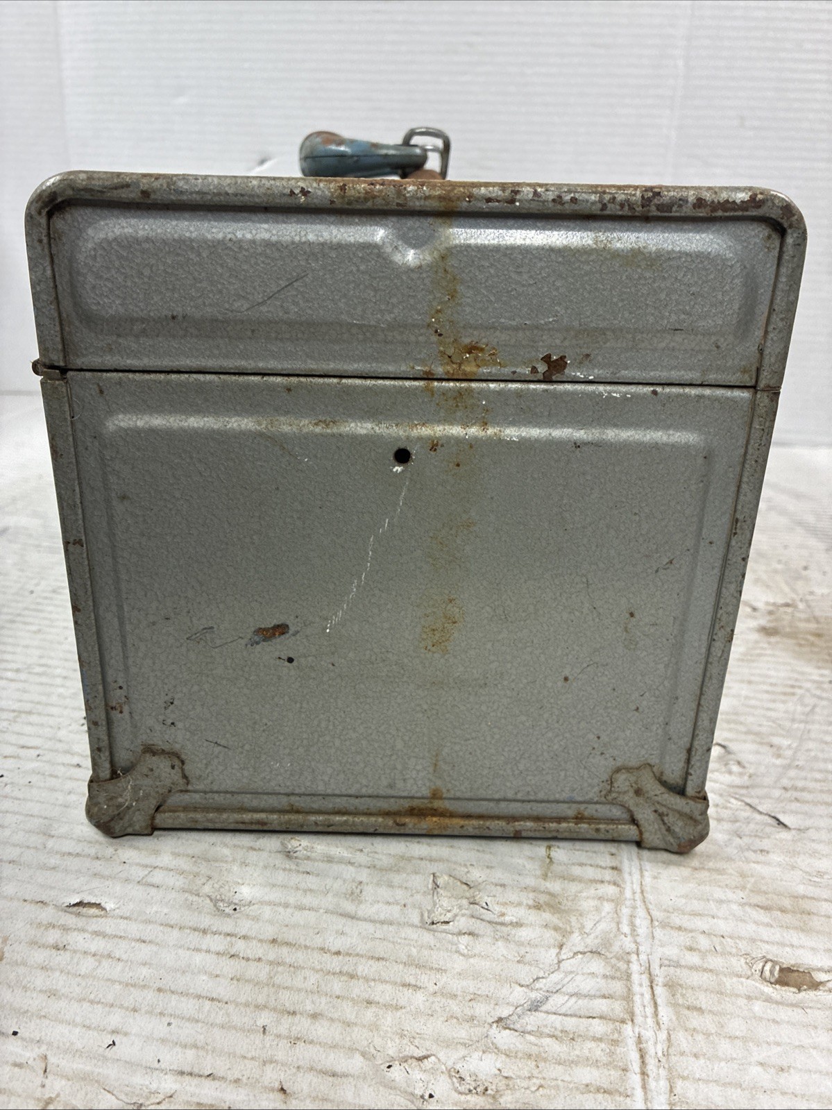 Vintage Union Super Steel Metal 19″ Tool Box USA See Description