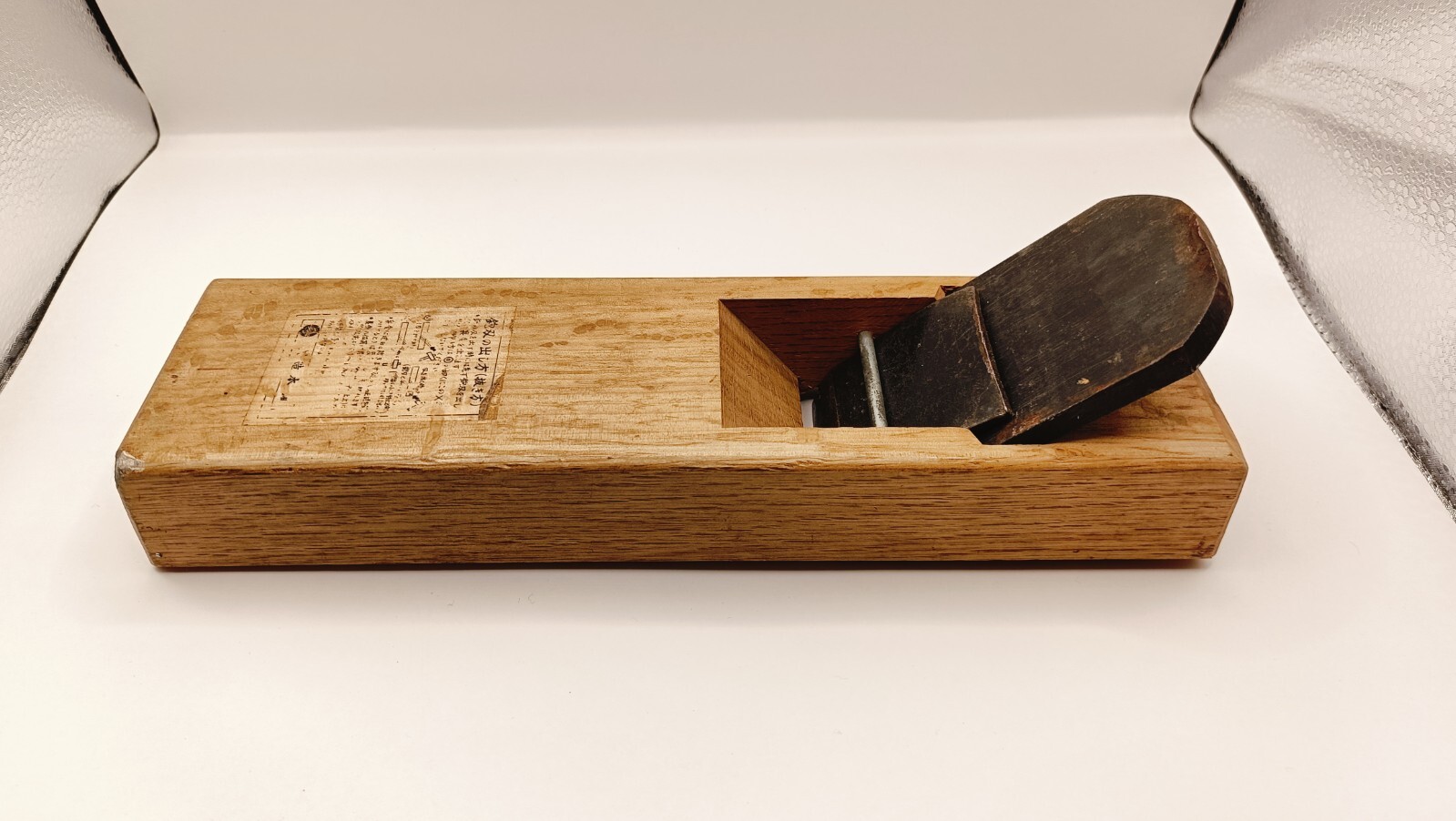 Japanese Kanna Hand plane Mitsugen 60mm width 75mm used 01