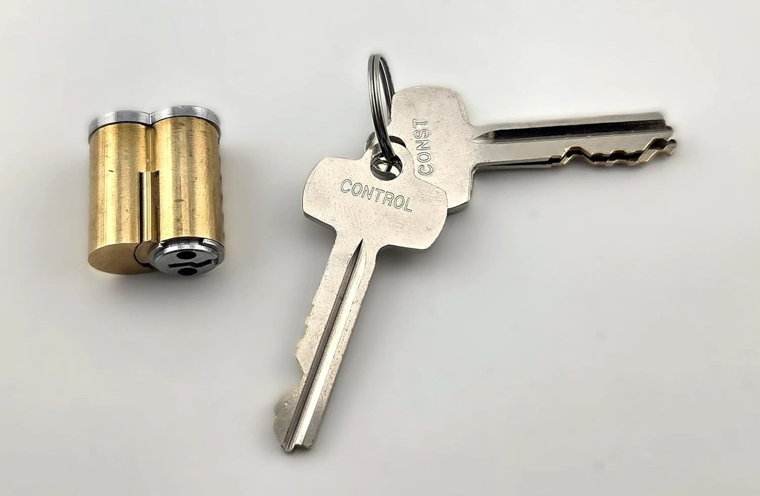 Best/Falcon Style IC Core Lock A Cylinder Pinned, SFIC Core, with Control Key KA