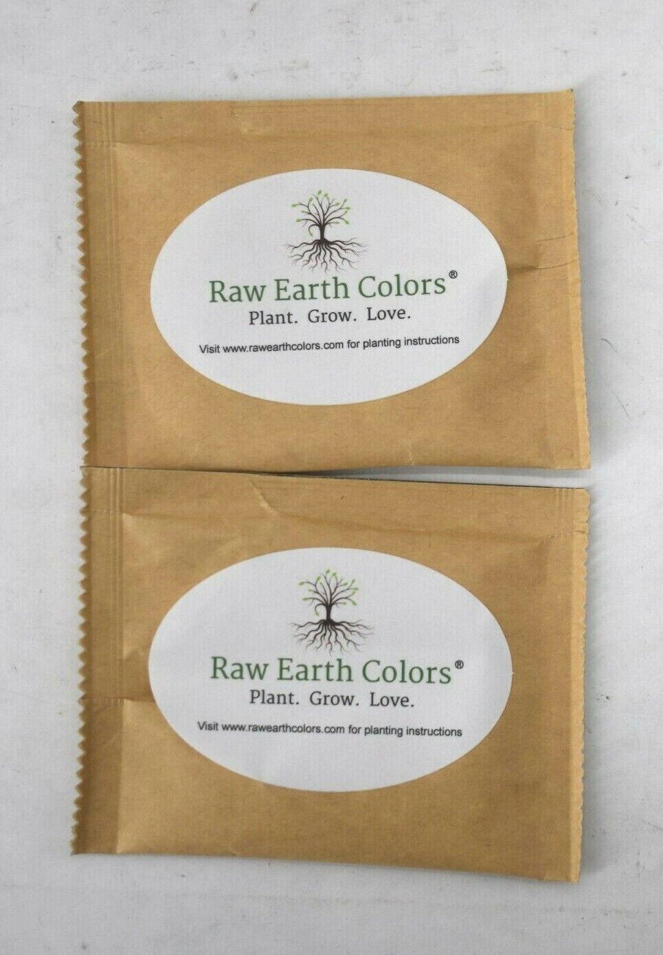 Lot Of 2 Raw Earth Colors Marigold French Sparky Mix Planting Seeds Gardening