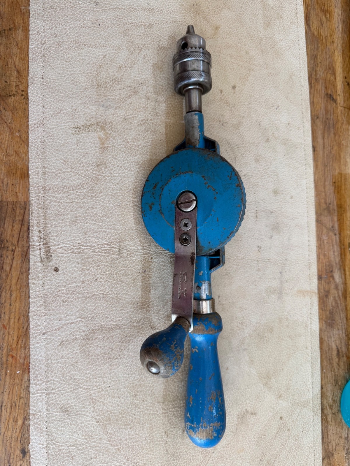 Footprint Hand Drill No 160 Vintage, Made in Sheffield