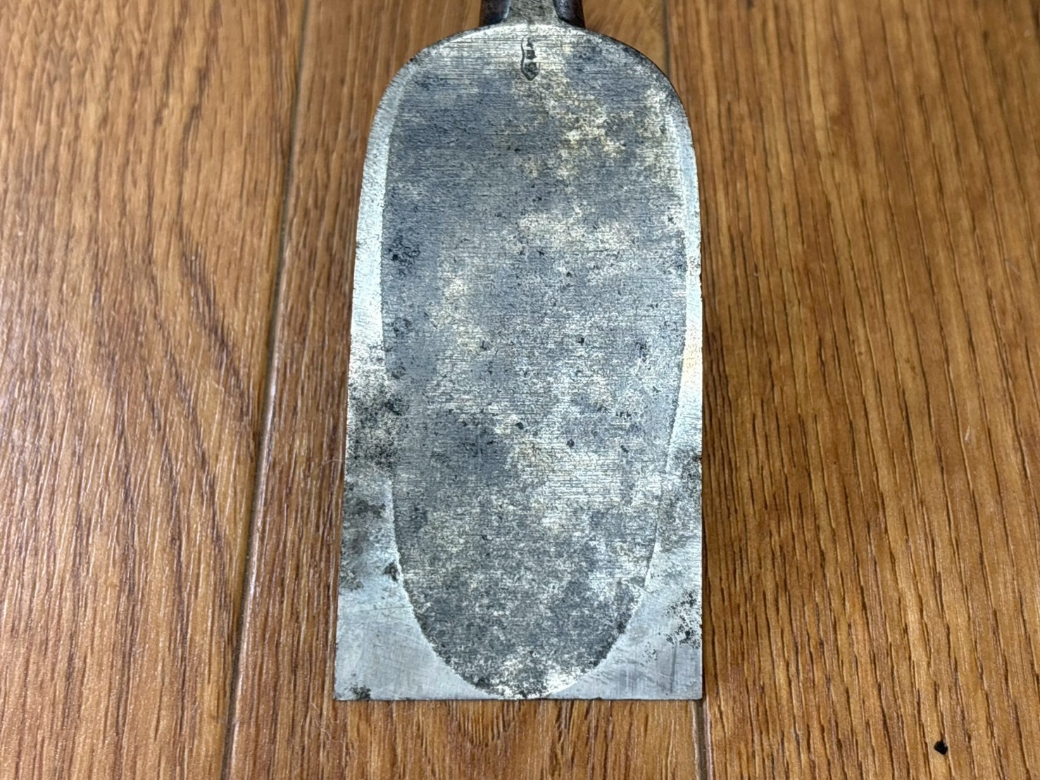 Japanese vintage chisel Tsuki Nomi Japan Signed Vintage 48mm 470mm long OY115