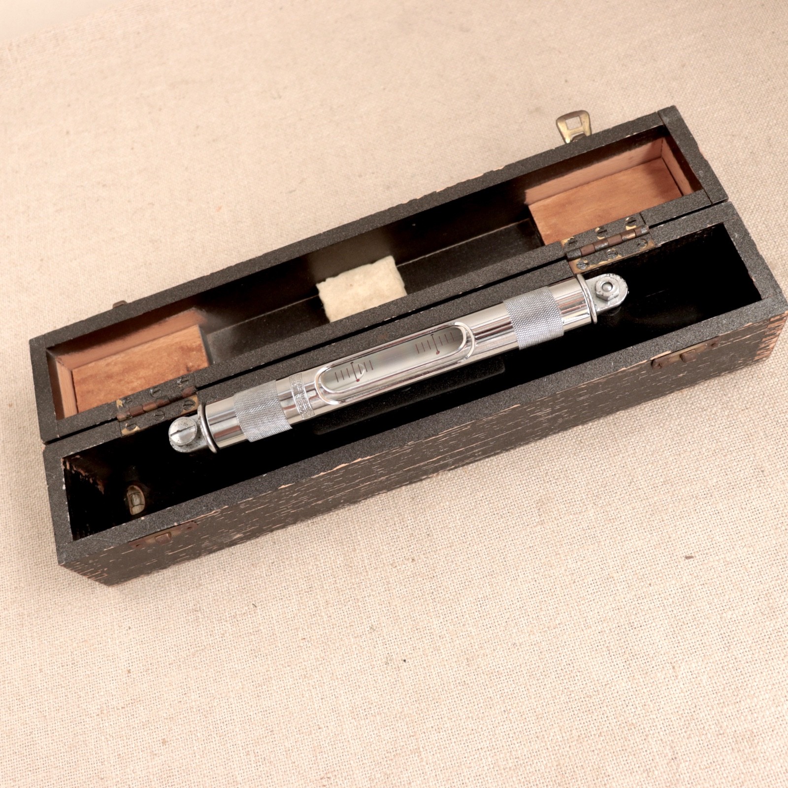 Moore & Wright Engineer Machinist Dual Level 301mm ELM Vtg Sheffield England Box