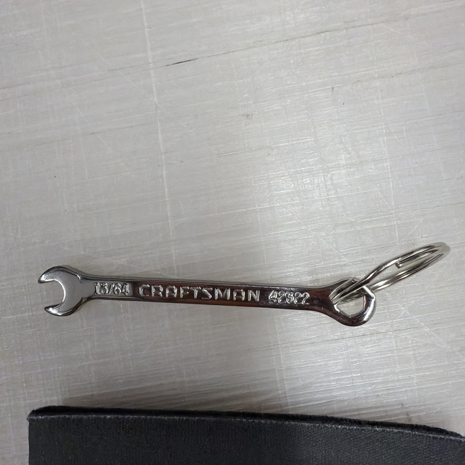 Sears Craftsman USA Wrench Key Chain Ring 13/64” Novelty 42320