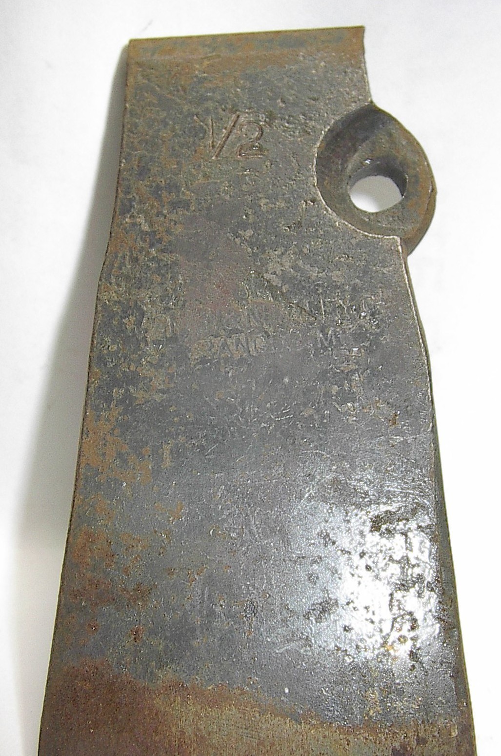 SNOW & NEALLEY BANGOR ME 1/2 LB TREE FELLING WEDGE NEW OLD STOCK MAINE BARN FIND