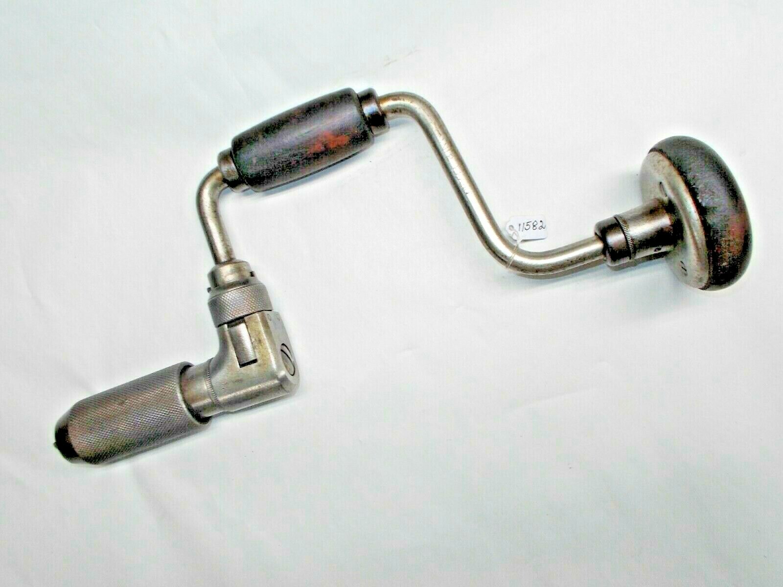 Vintage MILLERS FALLS Co. 8″ Vintage Woodworkers Auger Brace, USA