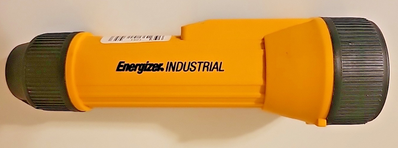 Energizer Heavy Duty Industrial Flashlights Yellow