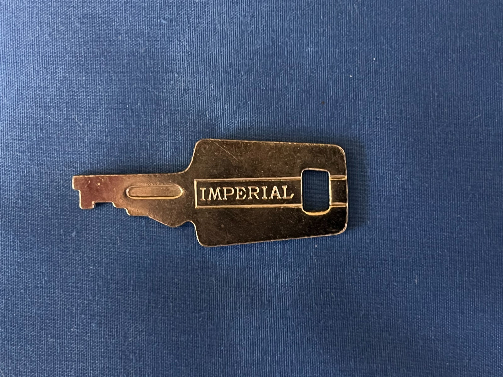 Vintage Imperial # 338 Suitcase Luggage Key