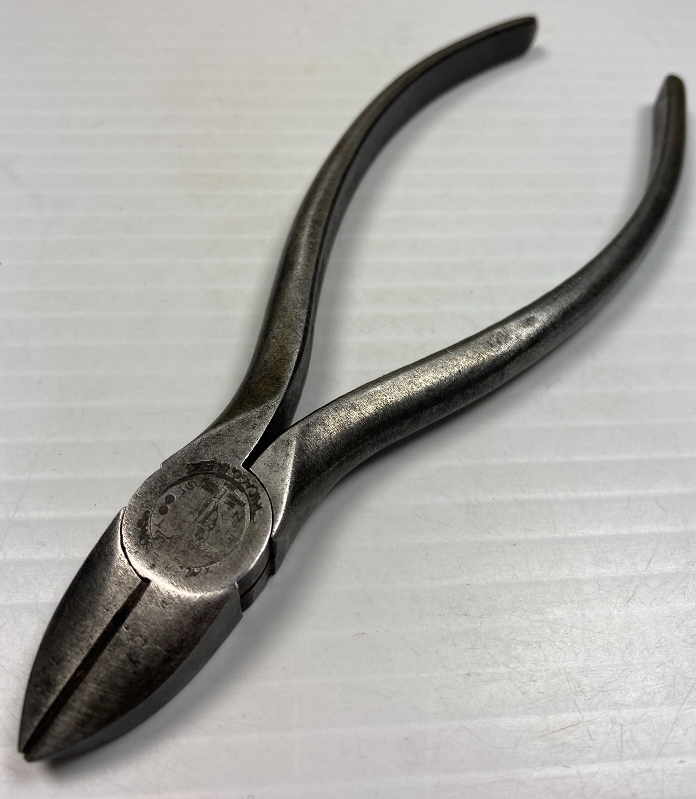 Vintage 1949 KLEIN TOOLS 6″ Diagonal Side Cutters Pliers USA Tool
