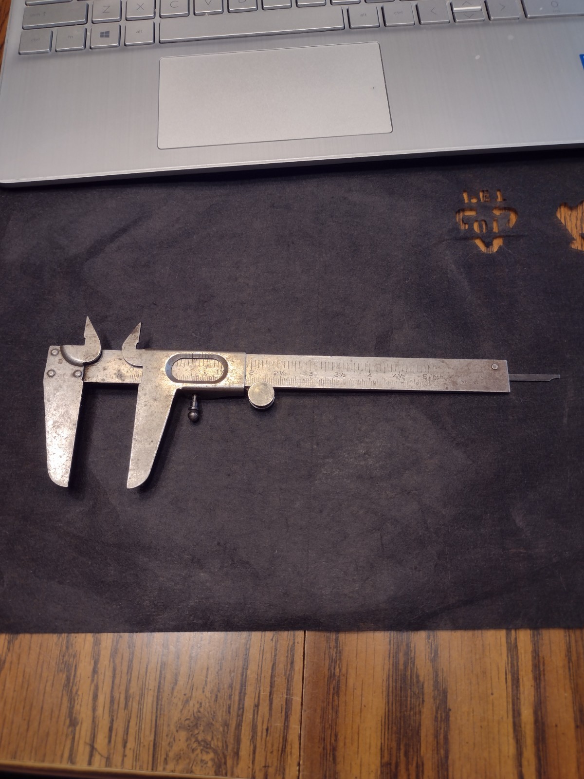 Vintage General No 721 Caliper 5” Vernier Machinist Tool Made in USA Rare VHTF