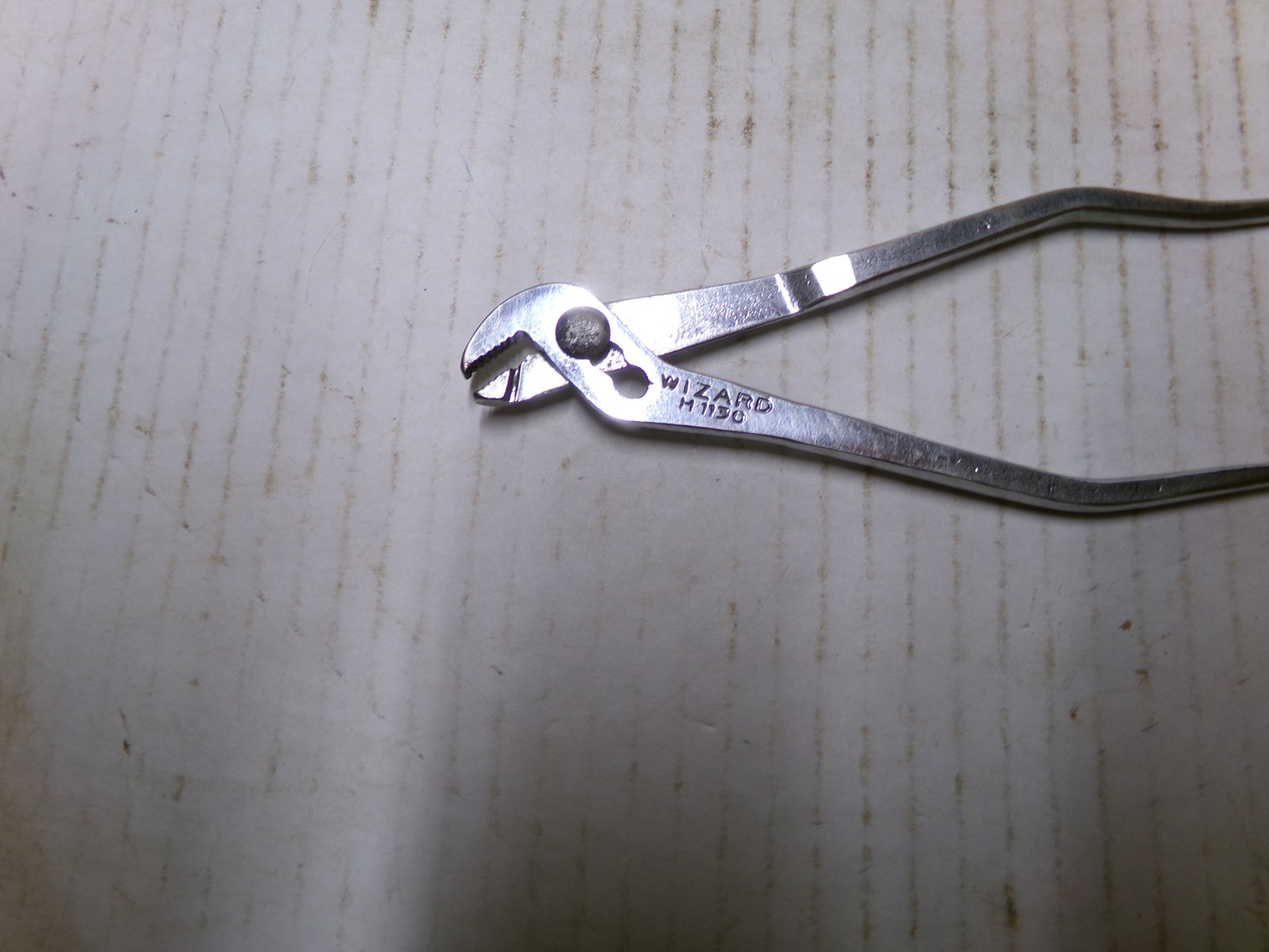 Wizard No H1130 Mini Slip Joint Ignition Pliers Vintage Tool