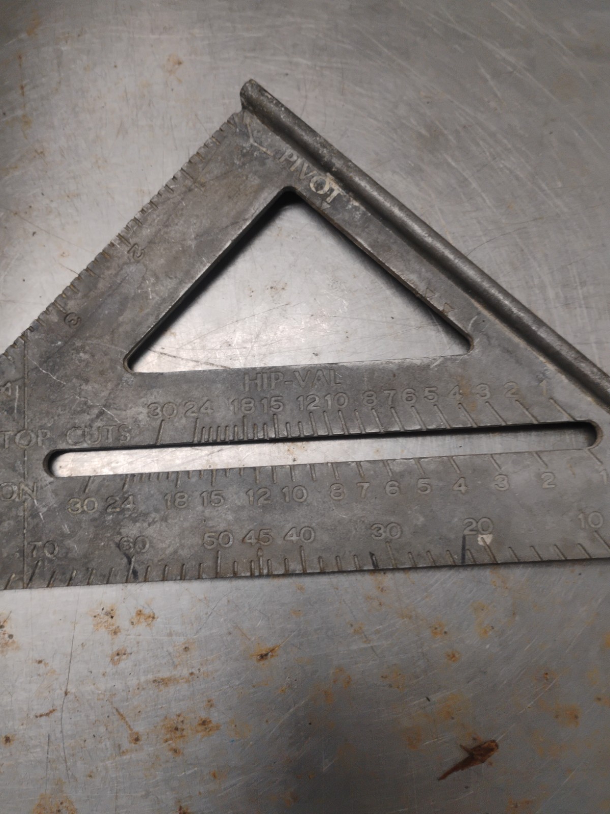 vintage Macklanburg-Duncan CO. rafter angle square