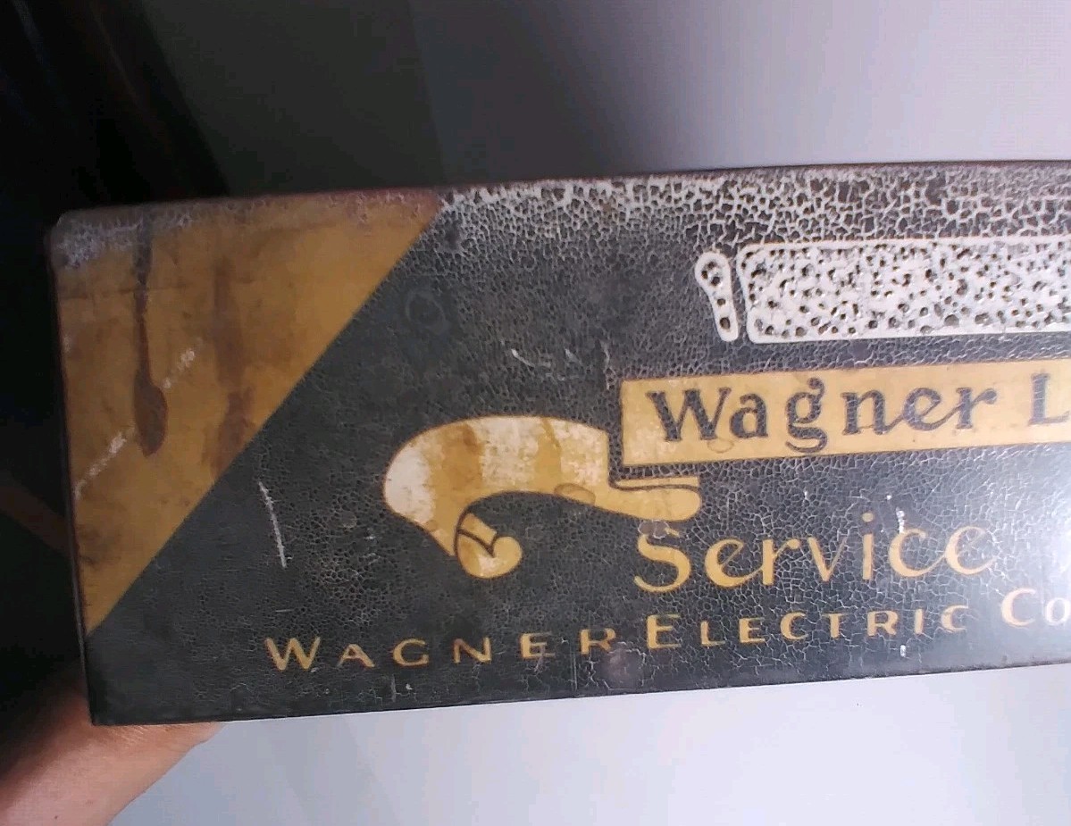 Vtg. LOCKHEED BRAKE Service Parts Organizer Wagner Product USA 20″L Advertising