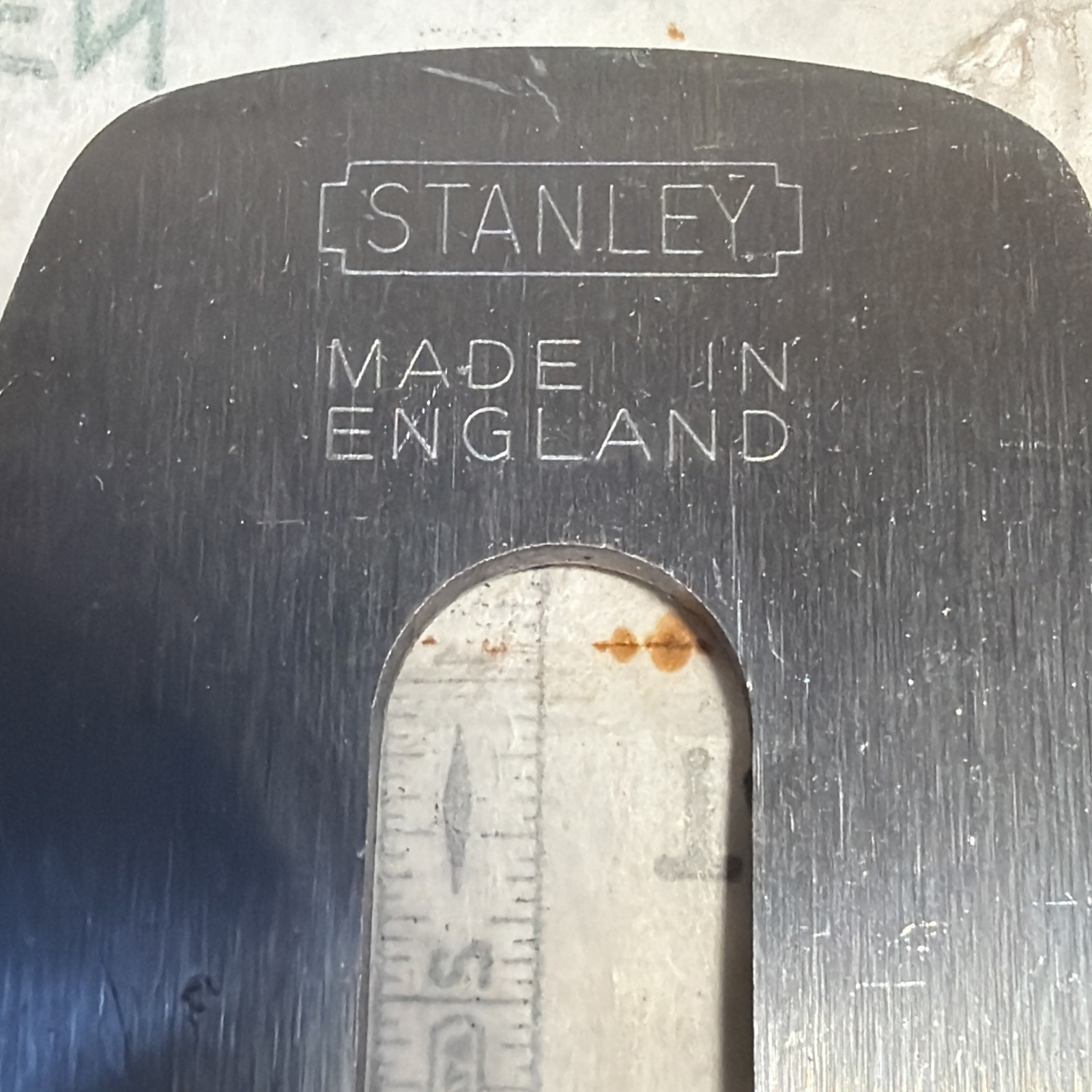 Stanley plane 4 Or 5 Cutter & Iron G12 204 England 2” 🏴󠁧󠁢󠁥󠁮󠁧󠁿 50mm Blade
