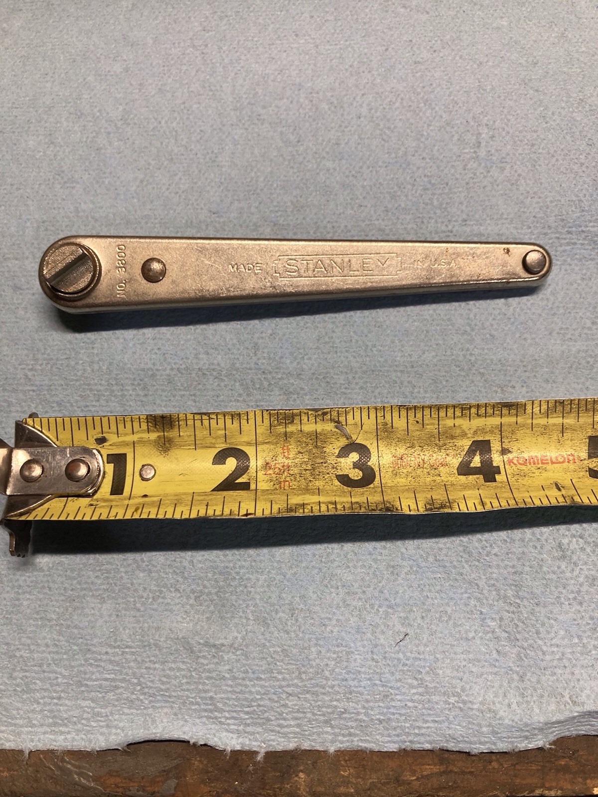 ✨Vintage 4-1/2″ Stanley YANKEE No. 3800 Ratcheting Screwdriver