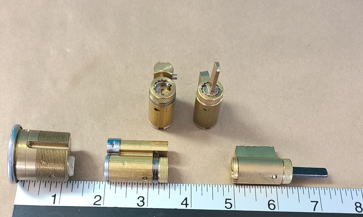 Schlage door locks KIK cylinders & mortise cylinder – 5 locks for 1 price