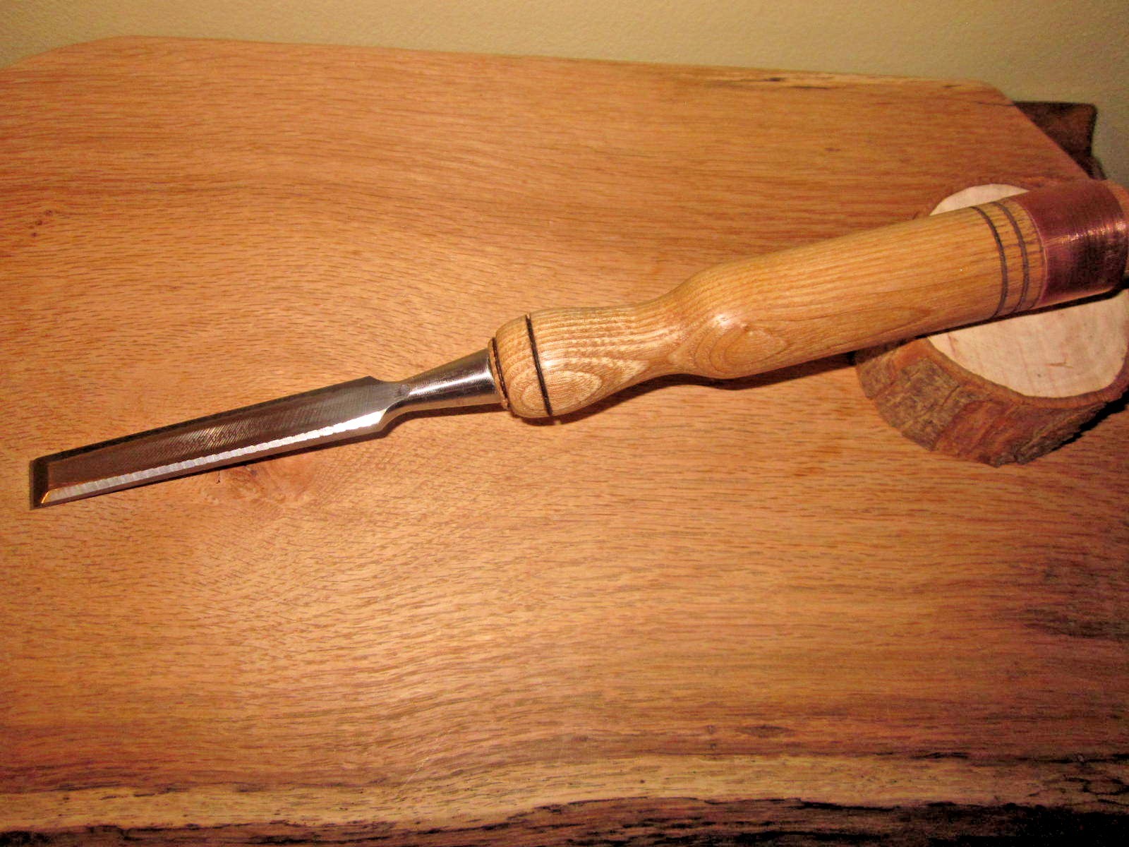 1/2″ Timber Frame Chisel, NEW, Solid Ash Handle Valkyrie Wood Tools