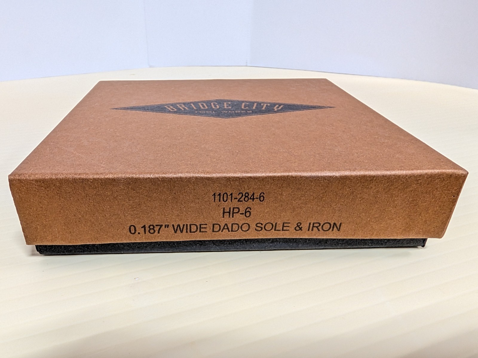 NOS 2007 Bridge City Tools HP-6v2 Plane 0.1875″ (3/16″) Dado Sole & Iron, MINT