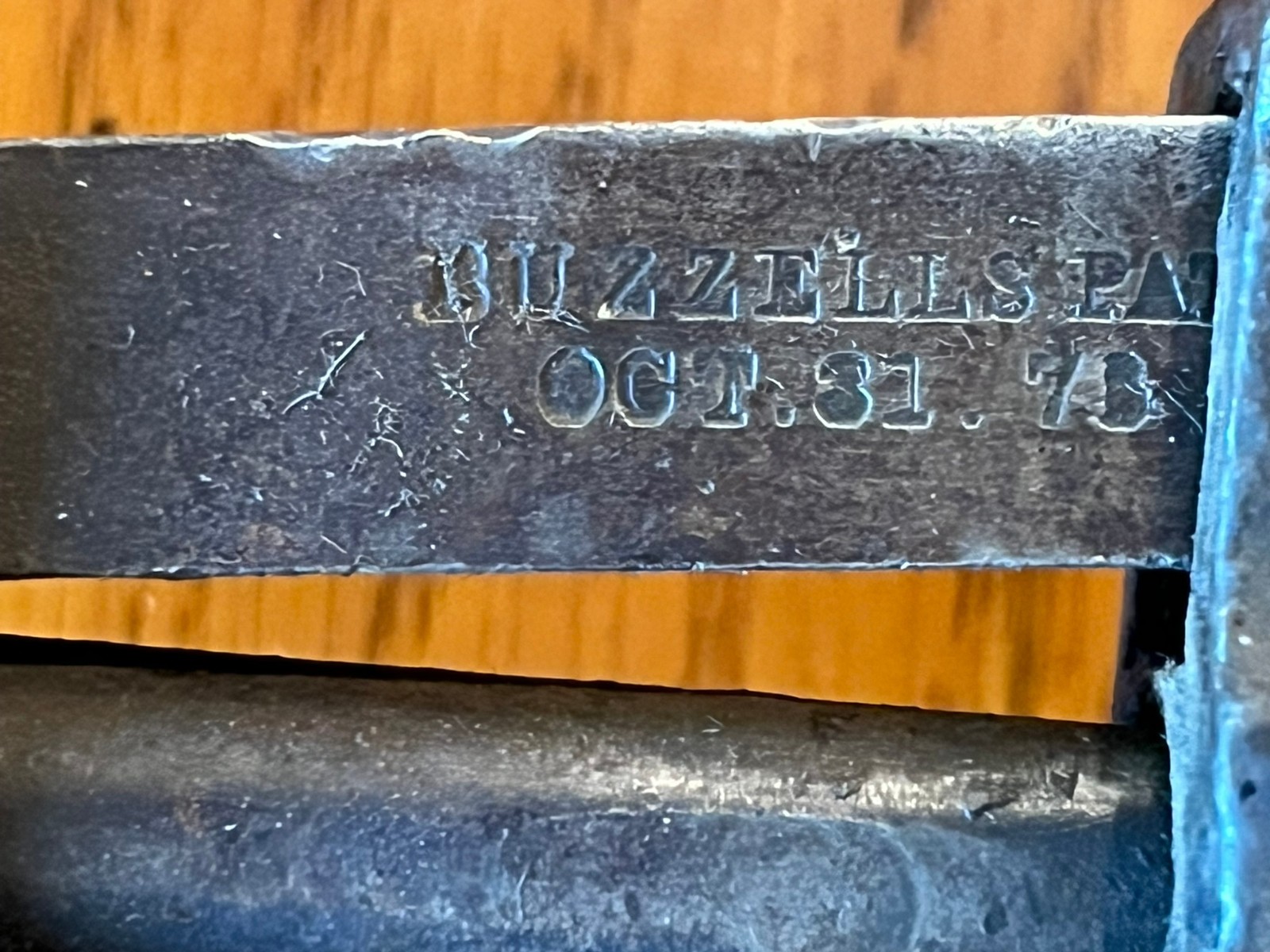 Antique Buzzell basin wrench Pat. Oct. 31, 1876