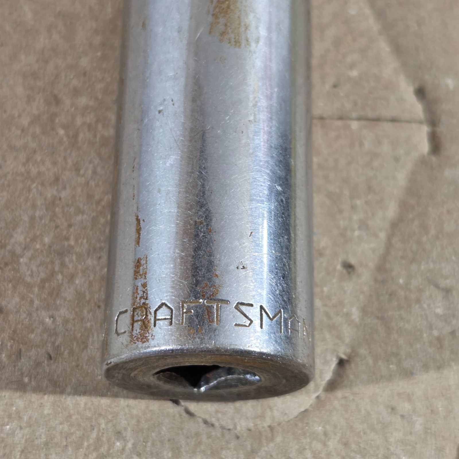 Vintage Craftsman Tools 3/4″ 12 point 3/8″ drive deep Socket V USA