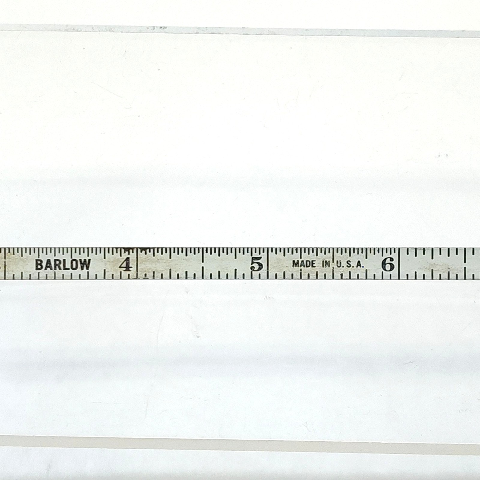 Barlow Advertising Tape Measure Hale Electric Talco Texas 1960s Made USA Vintage