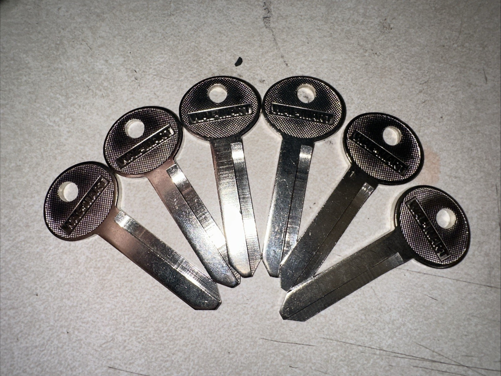 6 Pack of H50 21 Uncut Key Blanks Fits Ford Make by Axxess+