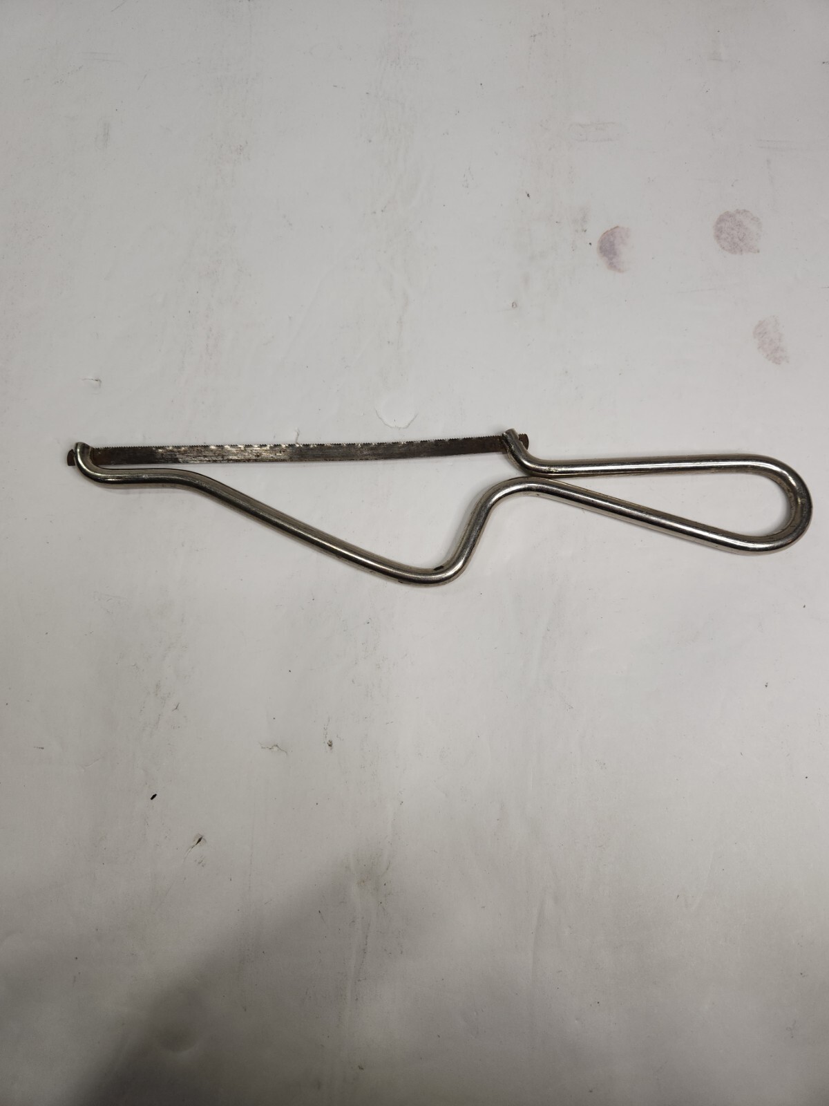 Vintage W.O. Barnes Co Saw ~ Open Design ~ 9.5″ Long EUC