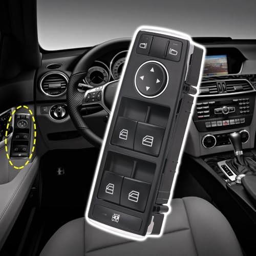 Driver Master Power Window Switch for 2008-2012 Mercedes-Benz C300 | Fits for