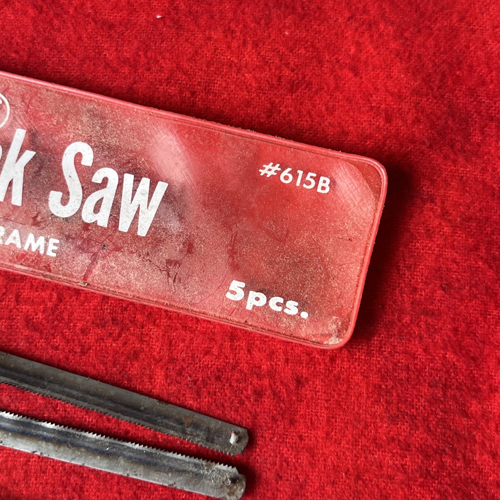 VINTAGE GREAT NECK COMPACT FRAME SAW BLADES #6158 3 PCS – USED (k12)