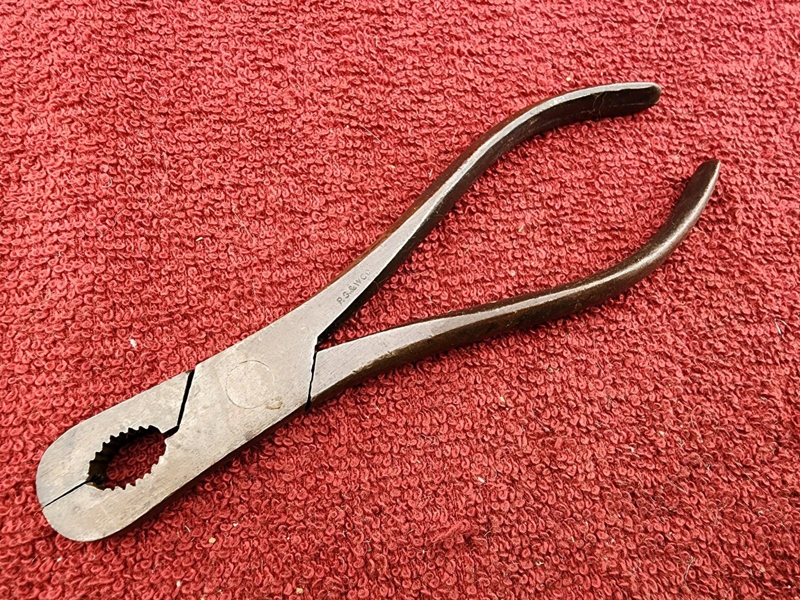 Vintage P.S &W. 6-1/4″ Gas And Burner Pliers