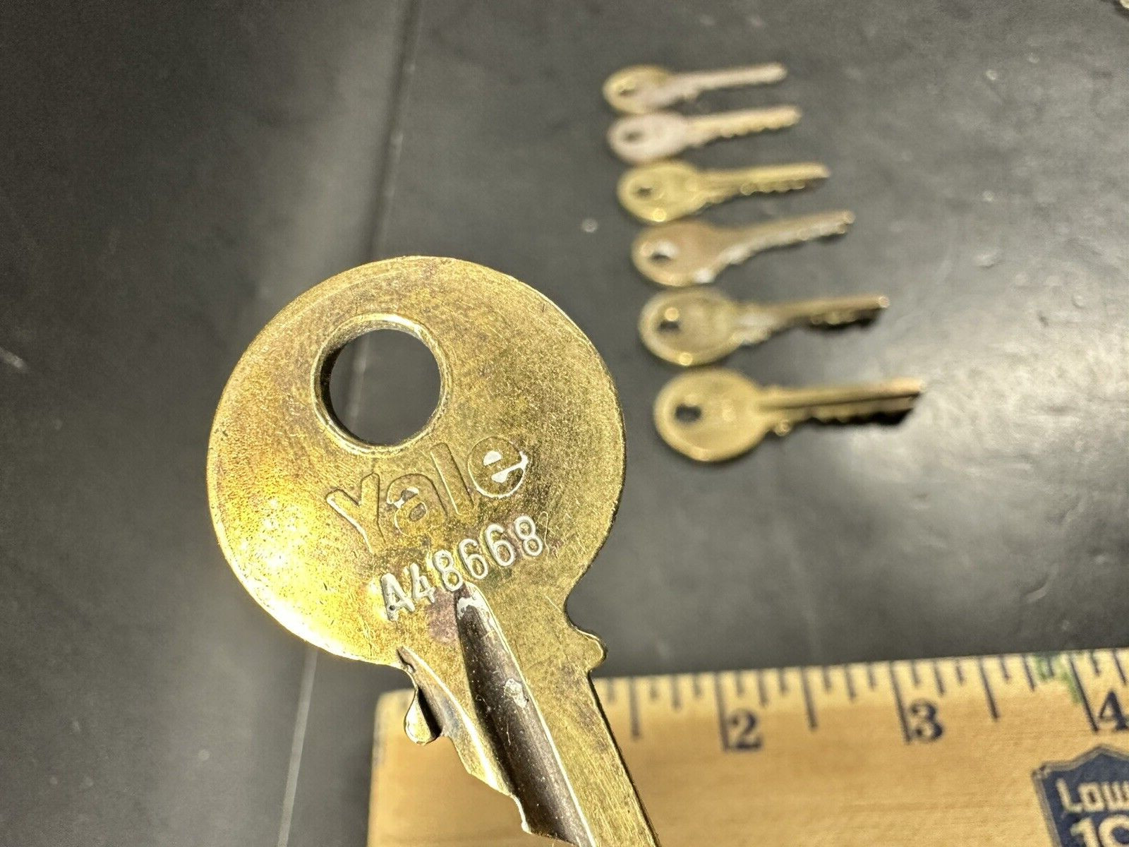 Yale Paracentric Lock Keys Lot of 7 A48668 7B849 7B919 11B625