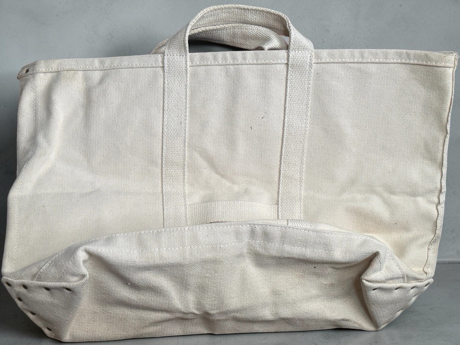 VTG XL 24” FOSTER LINEMAN HEAVY DUTY RIVETED CANVAS TOOL TOTE BAG ELECTRICIAN