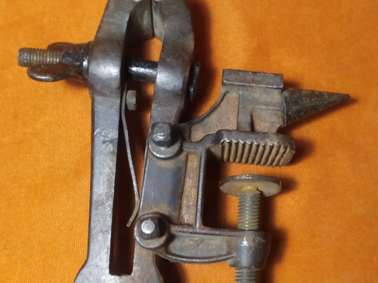 Rare Vintage mini Jewelry Vise Made in USSR 1970s