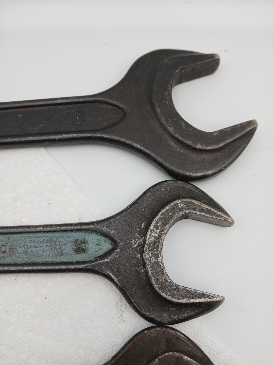 Lot of 7 VTG DOWIDAT Wrenches 46 36 32 30 27 24 17 Germany DIN 894