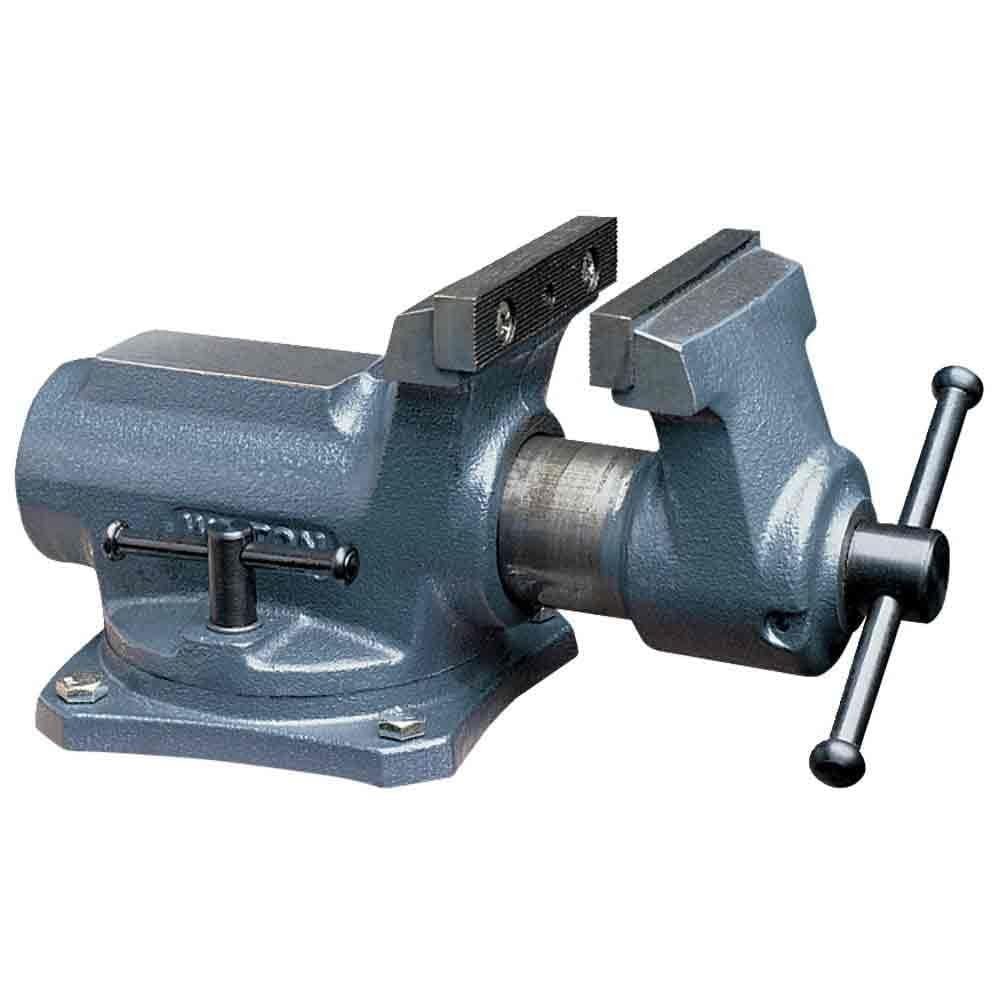 Wilton Super-Junior Bench Vise, 4″ Jaw Width, 2-1/4″ Opening, 6.4, Blue