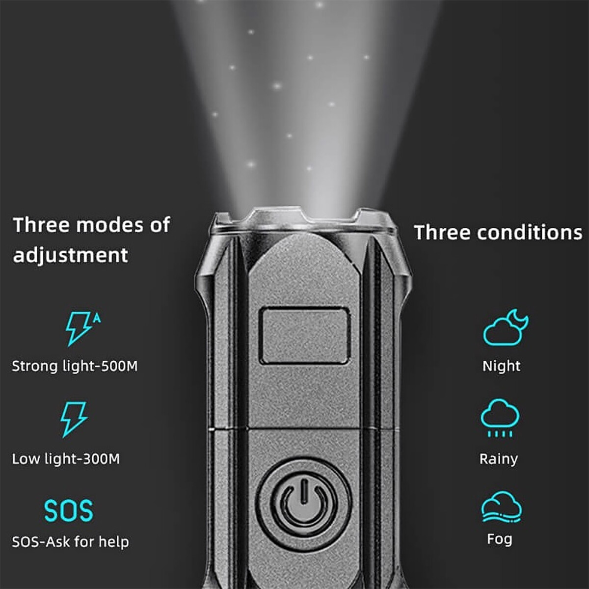 Super Bright Powerful Flashlight waterproof Rechargeable Zoom Torch Tactical LED