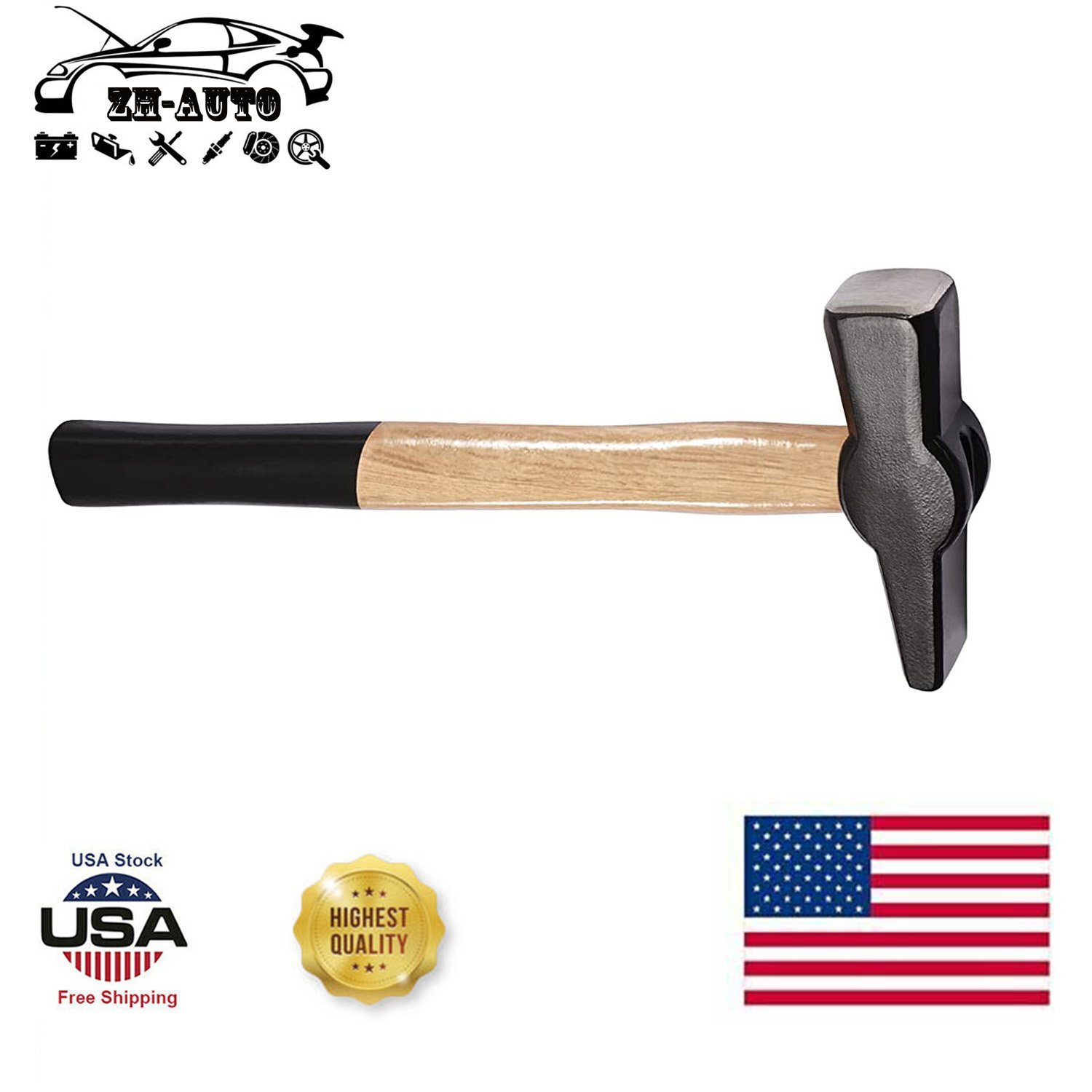 Blacksmiths Beginner Hammer 0000811-1000 Knife Making Metalworking Forge Tool