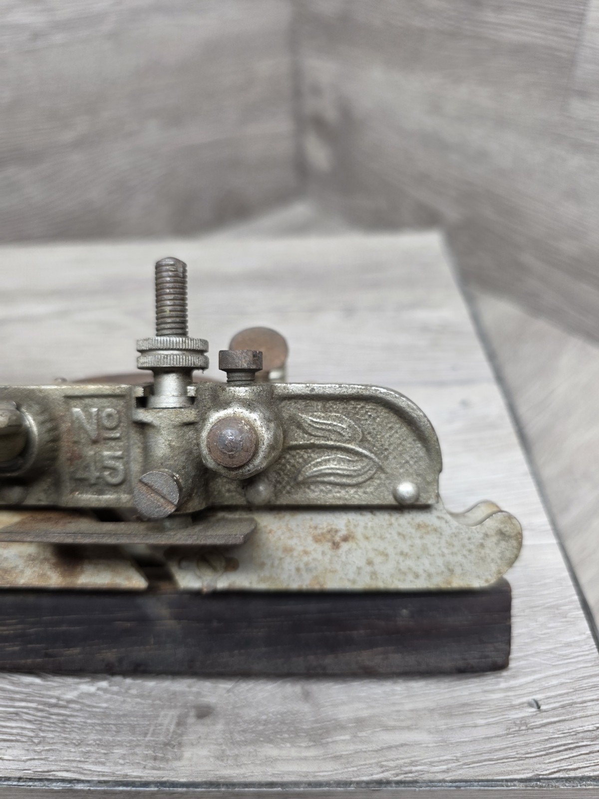 Antique Stanley Brand No. 45 Combination Wood Plane * Pat Jan 22 1895 READ!!