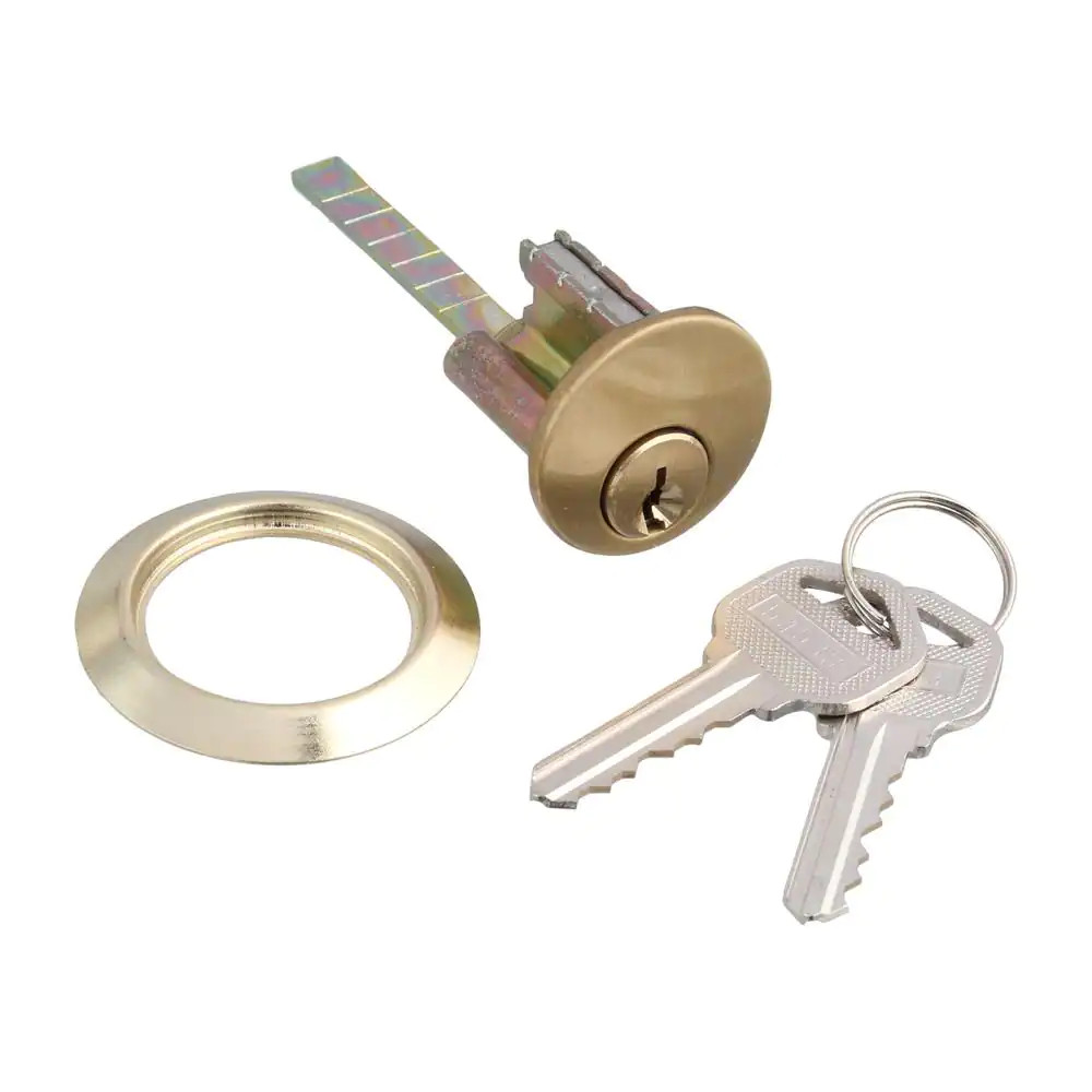 Diecast Brass, Night Latch and Locking Cylinder