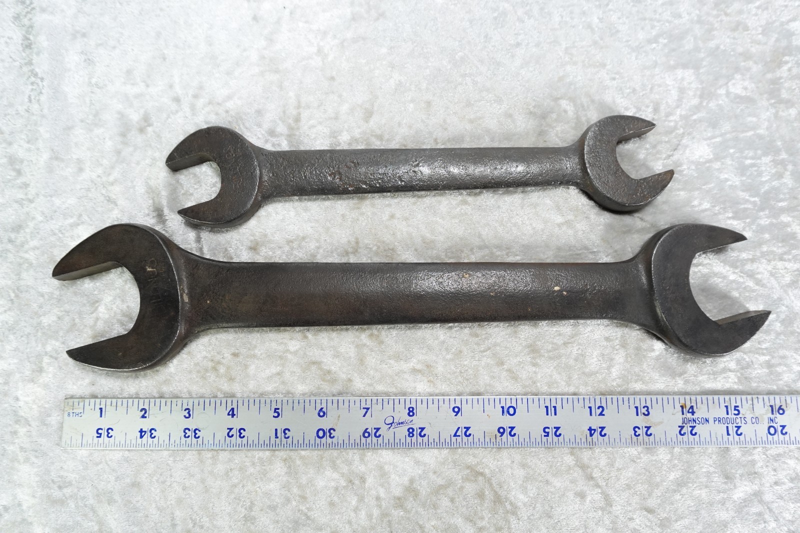 Vintage Billings 5B789 Double Open-End Wrench 1 5/8″ & 1 1/2″ Plus Bonus 5B786