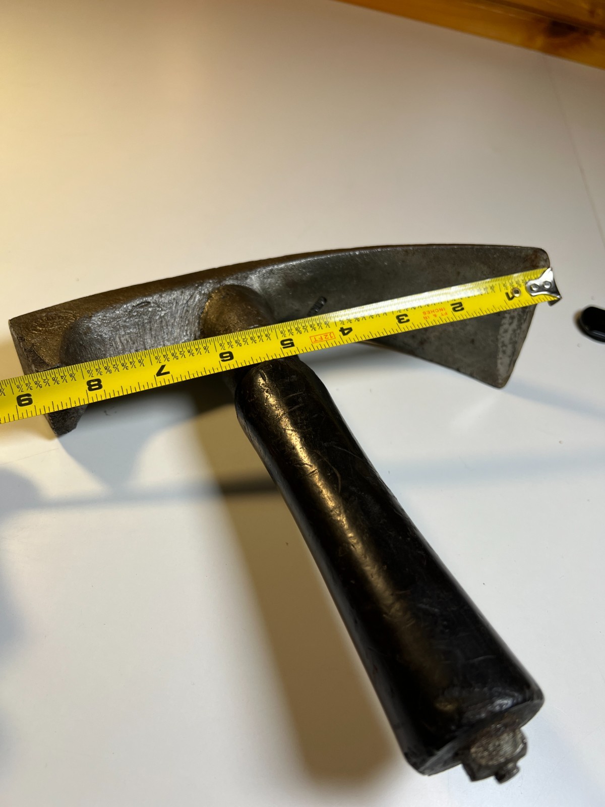 Antique D.R. Barton Cooper’s Coopers Adze Barrel Maker’s Trimming Axe Threaded