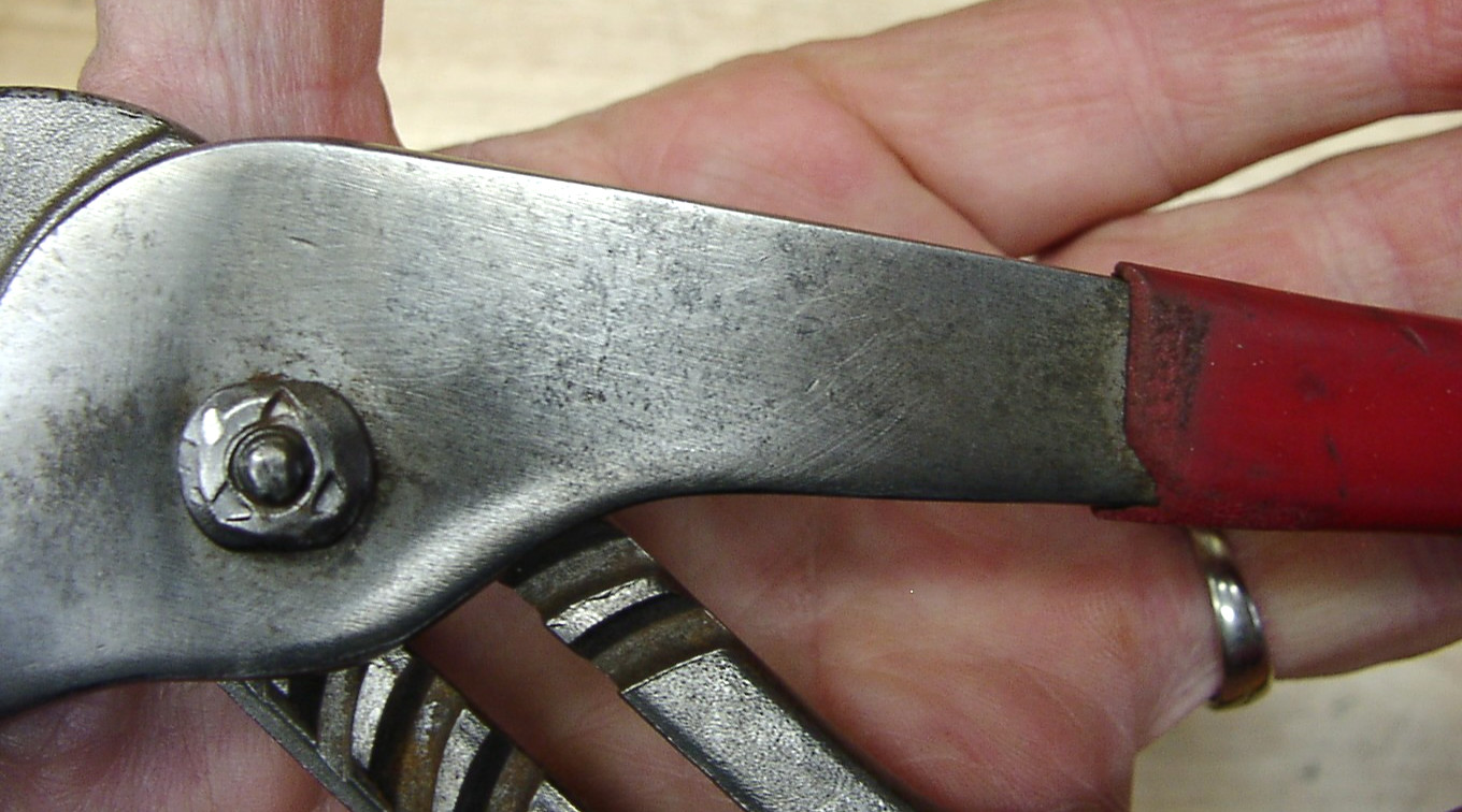 Vntg Mac M440G{??} T&G S.J. Water Pump Pliers,12-9/16″,W/ Red Vinyl Grips,EXC