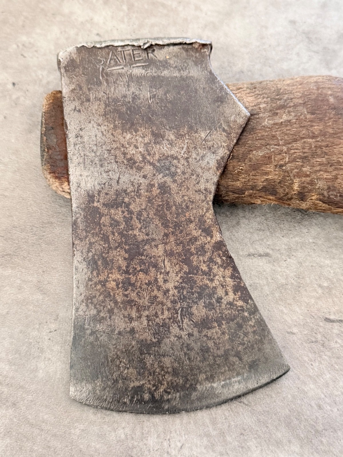 Vintage Sater Sweden Small Axe Hatchet 75mm Edge 0.99kg