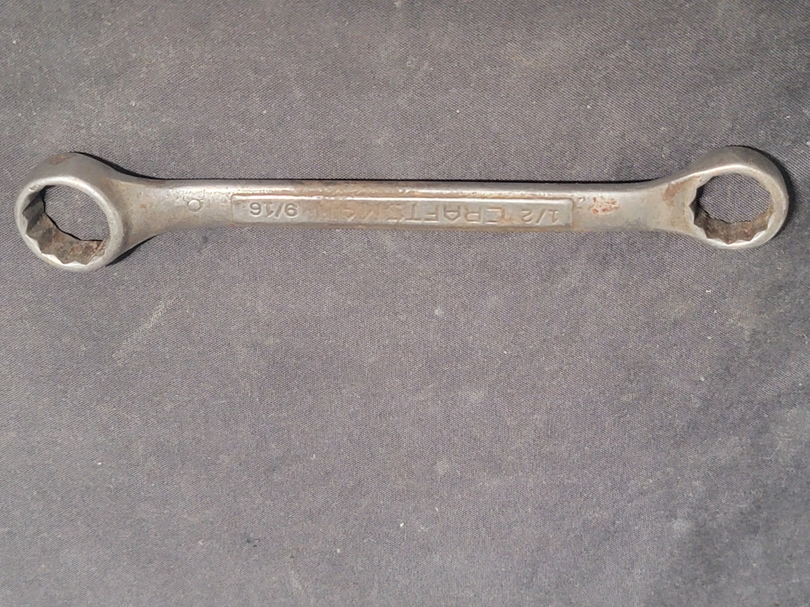 Vintage Craftsman 1/2″ x 9/16″ 12-Point Box End Wrench Forged in USA