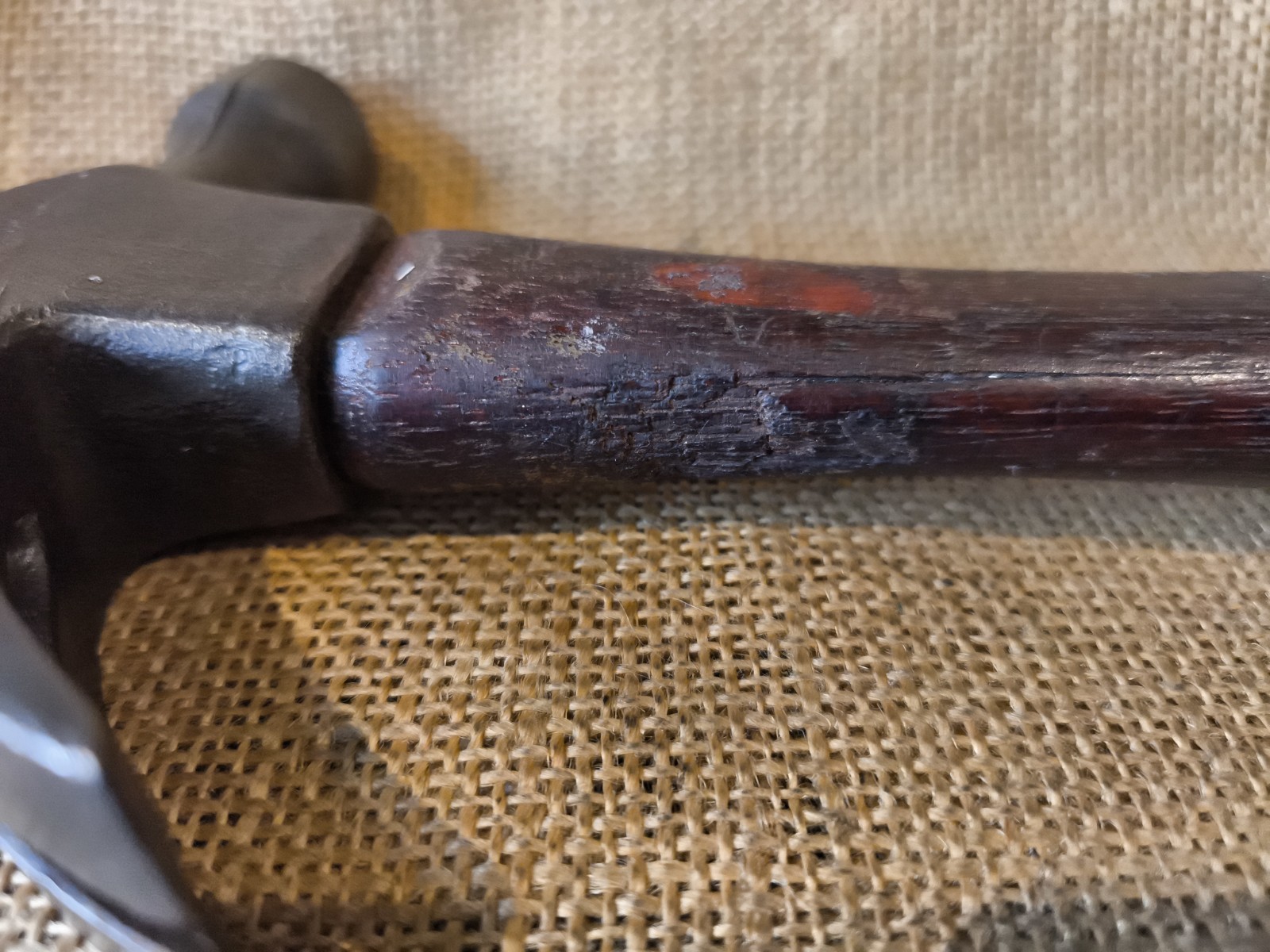 Vintage Brazilian 16oz Claw Hammer Joiners Builders Collectible Old School Tool