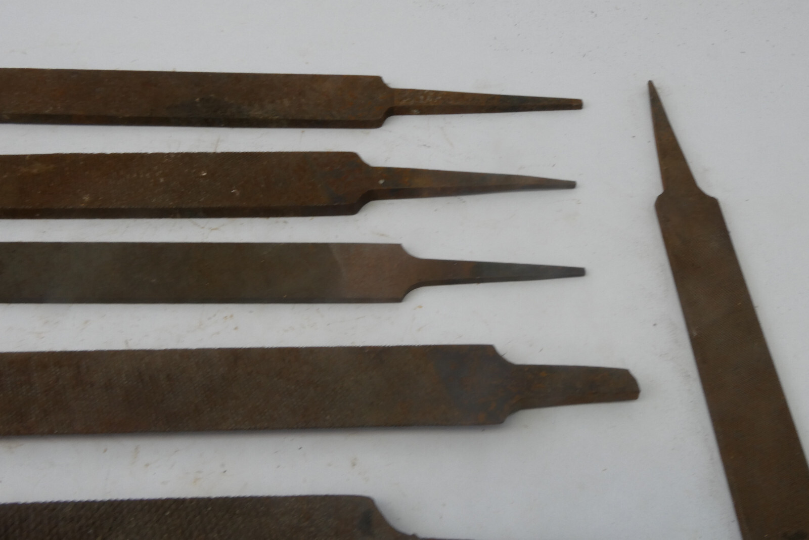 Mixed Lot Rusted Unbranded Carpentry Woodworking Hand Tool Chisel Blades Parts