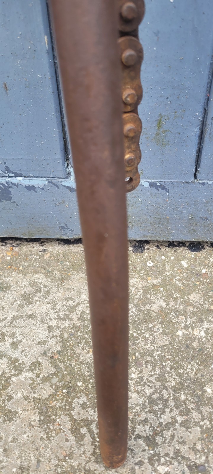 Vulcan No 32 Vintage Pipe Wrench Chain Wrench Tong USA H/D Collectable Tool